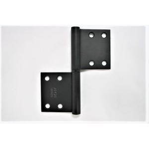 黒　ステン旗丁番　ケンヨウ丁番　黒色　103×89　1枚