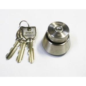 美和ロック ミワ レバーハンドル LA32-1 SV アルミシルバー : TMK