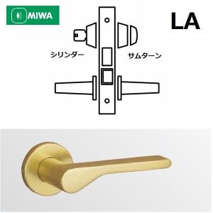 美和ロック ミワ レバーハンドル LA32-1 SV アルミシルバー : TMK