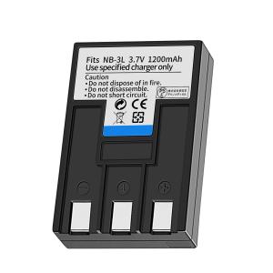 【期間限定 5%OFF】新品Canon NB-3L 互換バッテリー【1100mAh 3.7V】1年保証 リチウムイオンバッテリー デジタルカメラ デジカメ 充電池
