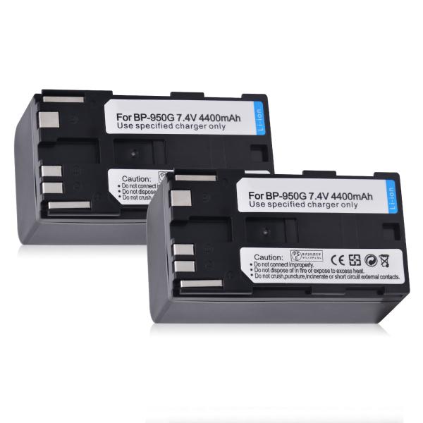 新品 Canon BP-950G 互換バッテリー 4400mAh 7.4V 対応用 1年保証 高性能...