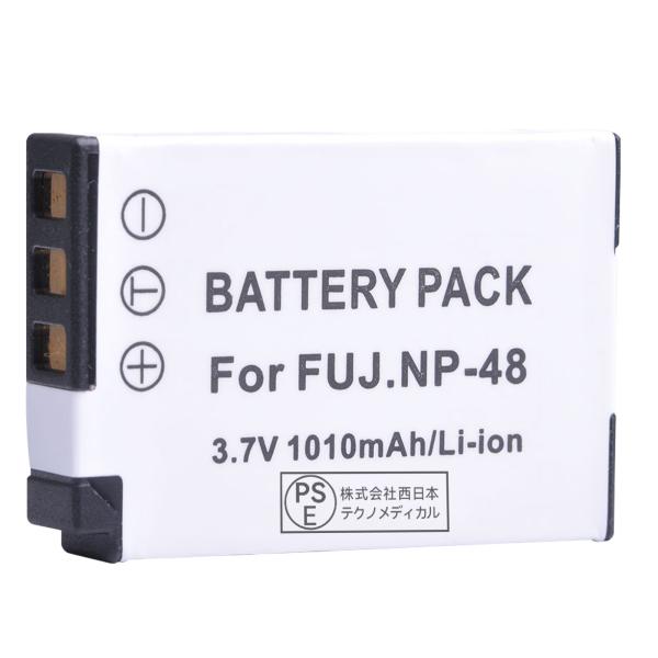【期間 5%OFF】NP-48 XQ1 XQ2 カメラ互換バッテリー 3.7V、1010mAh 交換...