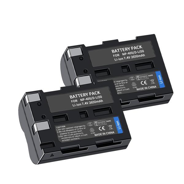 新品 Minolta PENTAX-K20D 互換バッテリー【2650mAh 7.4V】 1年保証 ...