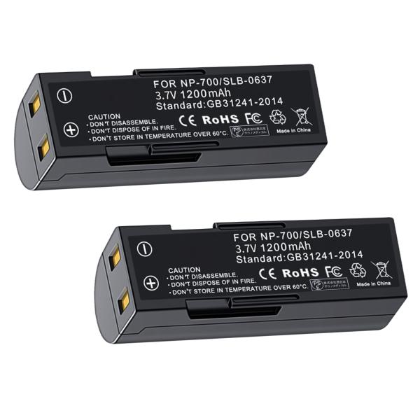 新品 Minolta NP-700 互換バッテリー【850mAh 3.7V】 1年保証 リチャージャ...