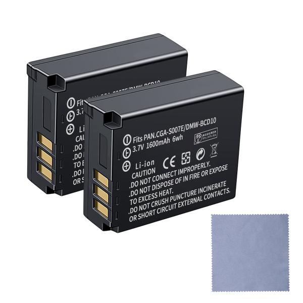 DMW-BCD10 CGA-S007 s008e DB-65 Lx DMC-TZ1 Series L...