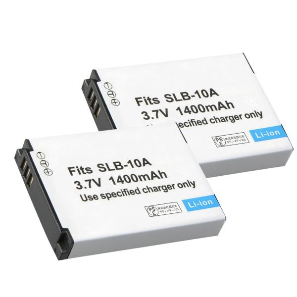 新品 Samsung SLB-10A  互換バッテリー 1400mAh 3.7V 対応用 1年保証 ...