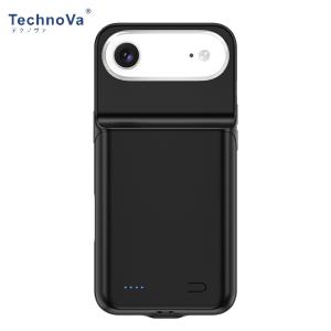 【期間 10%OFF】Soft-edge style 17 air バッテリー 内蔵超薄型設計バッテリーケース 3.75V 7000mAh Black 耐衝撃軽量シリコン充電保護 2026FQ-CTYMJP