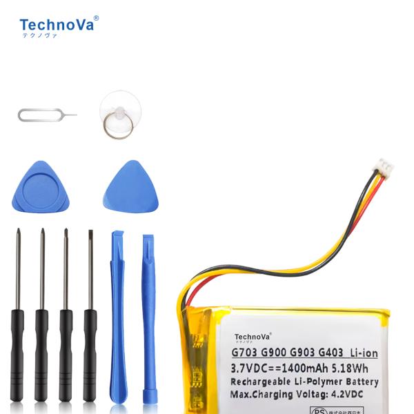 【期間 5%OFF】新品 LOGITECH 533-000130 互換バッテリー 1400mAh 3...