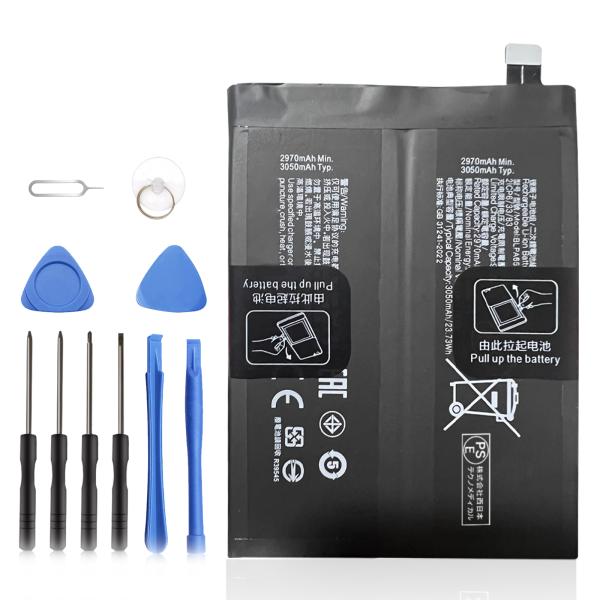 BLPA65 Ace 3 Pro バッテリー 7.74V、6100mAh 互換バッテリー修理用取付工...