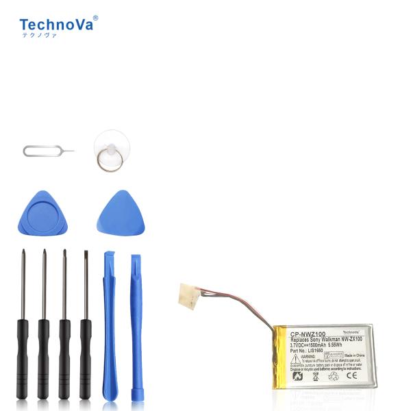 【期間 5%OFF】LIS1650 NW-ZX706 NW-ZX707 バッテリー 3.7V、150...