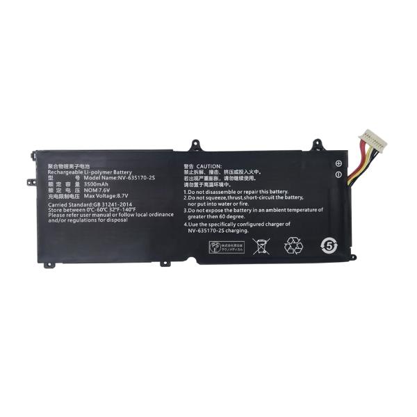 【期間 5%OFF】新品 CHUWI NV-635170-2S  互換バッテリー  V 対応用 1年...