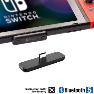 Gulikit Route Air Nintendo SwitchでワイヤレスイヤホンなどのBluetooth機器が使えるコンパクトなトランスミッター 薄型｜tmnshop