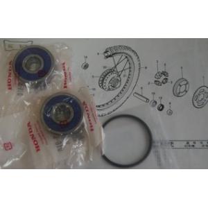 CT110−P　UB　オーストラリア　輸出仕様リア/リヤ ハブベアリングとＯリングのセット