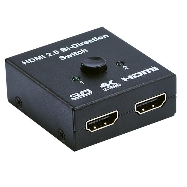 TR-HDM2 HDMI 切替器 双方向対応 2入力 1出力/1入力 2出力 切り替え スイッチ H...