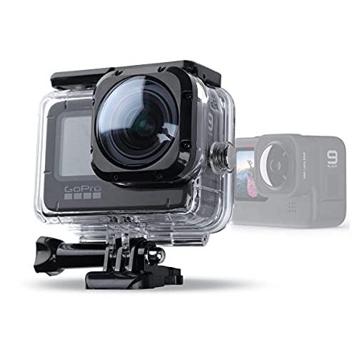 UKATOF Gopro 9 max Lens Mod対応防水シェルダイビングシェル保護シェル特別な...