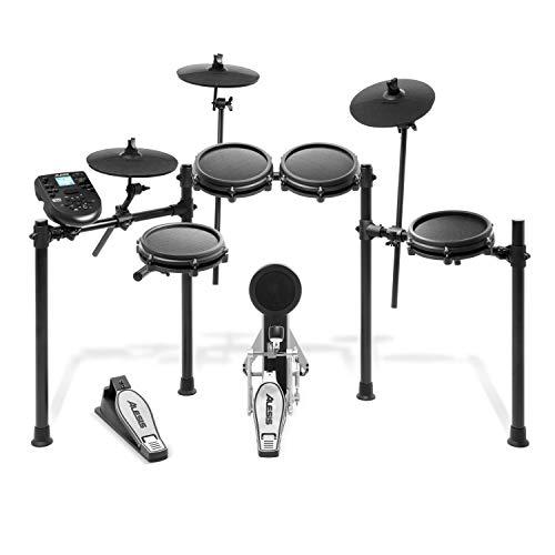 Alesis 電子ドラム メッシュヘッド 8ピース 3シンバル 音源385 デモ60曲 ドラムスティ...