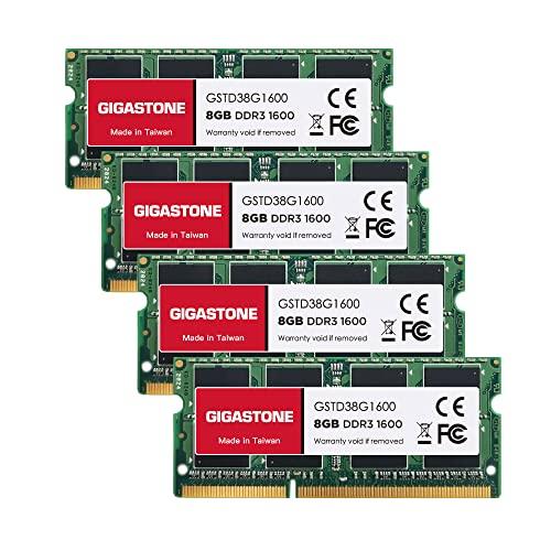 【メモリ DDR3】Gigastone ノートPC用メモリ DDR3 8GBx4枚 (32GB) D...