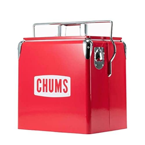 チャムス (CHUMS) スチールクーラーボックス レッド 12L CH62-1803-R001-0...