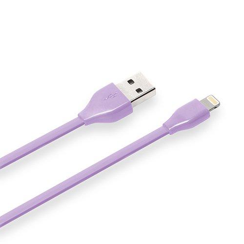 iCharger Apple MFi認証 Lightningコネクタ用 USBフラットケーブル0.5...