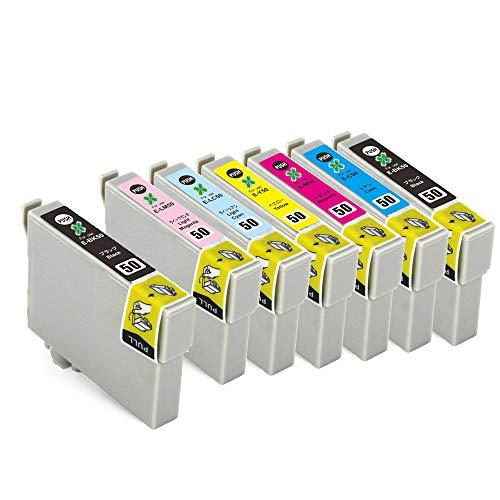 EPSON エプソン IC6CL50 (BK/C/M/Y/LC/LM) +1BK 計7本セット ふう...