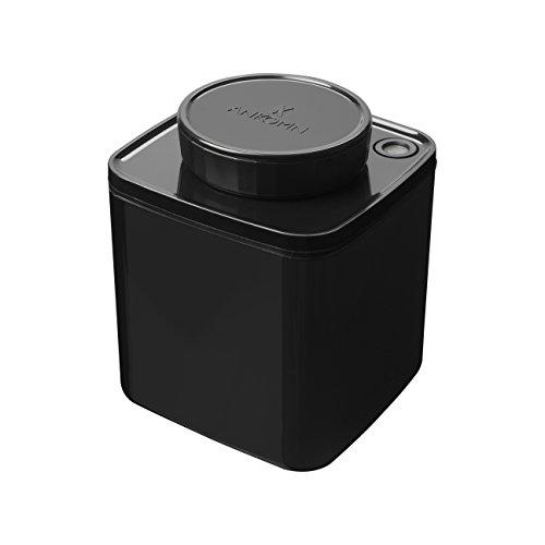 ANKOMN ダイアル式真空保存容器ターンシール ブラック遮光 キャニスター (0.6L) コーヒー...