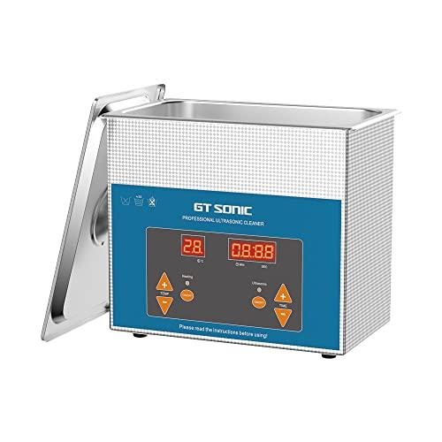 GTSONIC 超音波洗浄機 業務用 小型 超音波洗浄器 3L 100W デジタル 加熱 超音波 洗...
