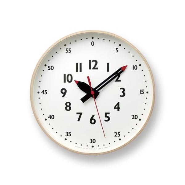 レムノス　Lemnos　fun pun clock Mサイズ　掛け時計　YD14-08M
