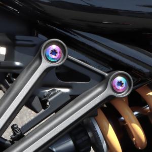 S-PARTS エスパーツ ラジエーターサイドガード用チタンボルトセット