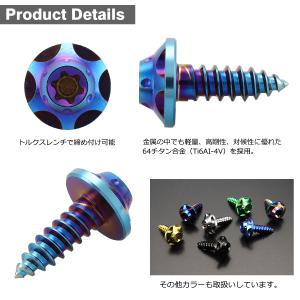 チタンネジ M5×15mm タッピングビス ト...の詳細画像2