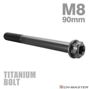TECHーMASTER チタンボルト M4×15mm P0.7 テーパーヘッド 六角穴付き