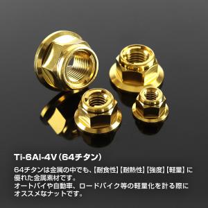 チタンナット M8 P1.25 ゆるみ止め ロ...の詳細画像1