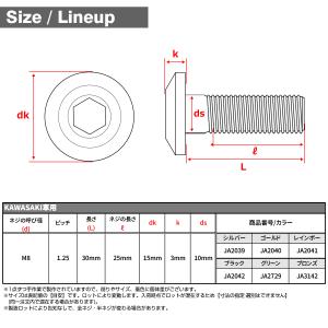 64チタン ブレーキディスク ローター ボルト...の詳細画像4