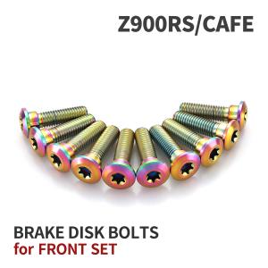 Z900RS/CAFE 64チタン ブレーキディスクローターボルト フロント