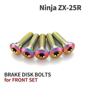 Ninja ZX-25R 64チタン ブレーキディスクローターボルト