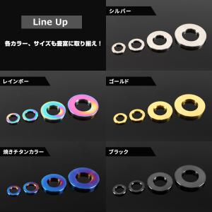 チタンワッシャー M10 外径20mm 内径1...の詳細画像3