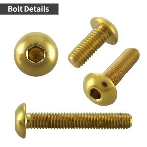 チタンボルト M5×10mm P0.8 トラス...の詳細画像2