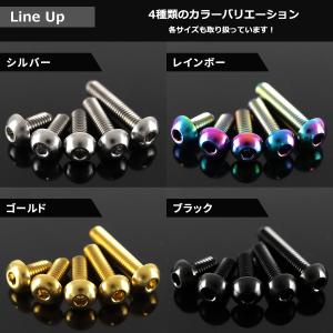 チタンボルト M5×10mm P0.8 トラス...の詳細画像3