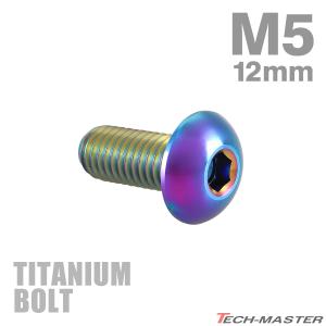 チタンボルト M5×12mm P0.8 トラスヘ...の商品画像