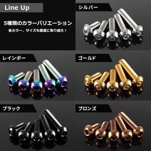 チタンボルト M4×20mm P0.7 トラス...の詳細画像3
