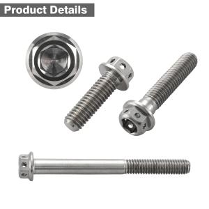 チタンボルト M6×20mm P1.0 六角ボ...の詳細画像2