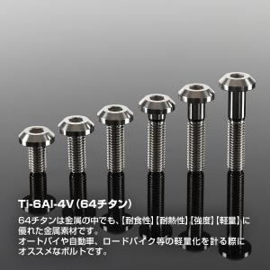 チタンボルト M8×25mm P1.25 テー...の詳細画像1