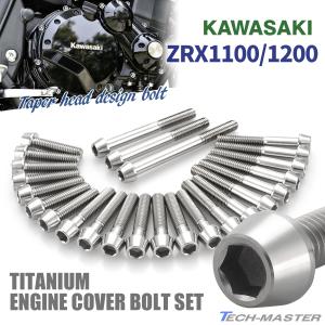 カワサキ ZRX1100 ZRX1200/R/S DAEG エンジンカバー クランク
