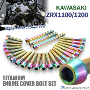 カワサキ ZRX1100 ZRX1200/R/S DAEG エンジンカバー クランク