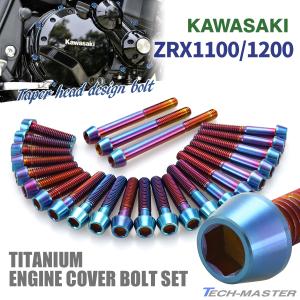 カワサキ ZRX1100 ZRX1200/DAEG エンジンカバー クランクケース