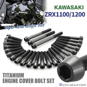 カワサキ ZRX1100 ZRX1200/R/S DAEG エンジンカバー クランク