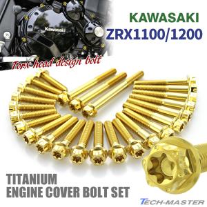 カワサキ ZRX1100 ZRX1200/R/S DAEG エンジンカバー クランク