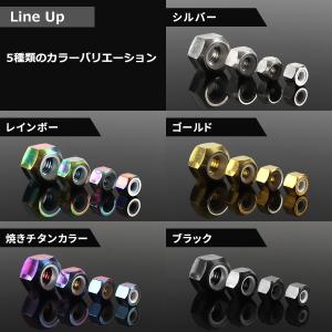 チタンナット M5 P0.8 六角ナット ナイ...の詳細画像3
