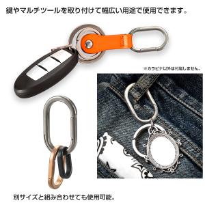 カラビナフック キーリング チタン キーフック...の詳細画像4