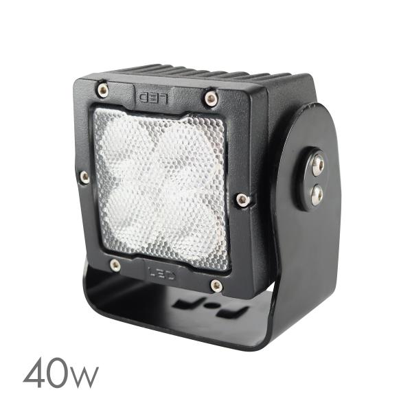 LED ワークライト 作業灯 投光器 スポット フォグランプ 40W DC12V DC24V アルミ...