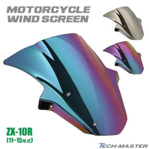 バイク用スモークウィンドシールド Ninja ZX-25R ZX-4R ダブルバブル レーシングスクリーン スモーク